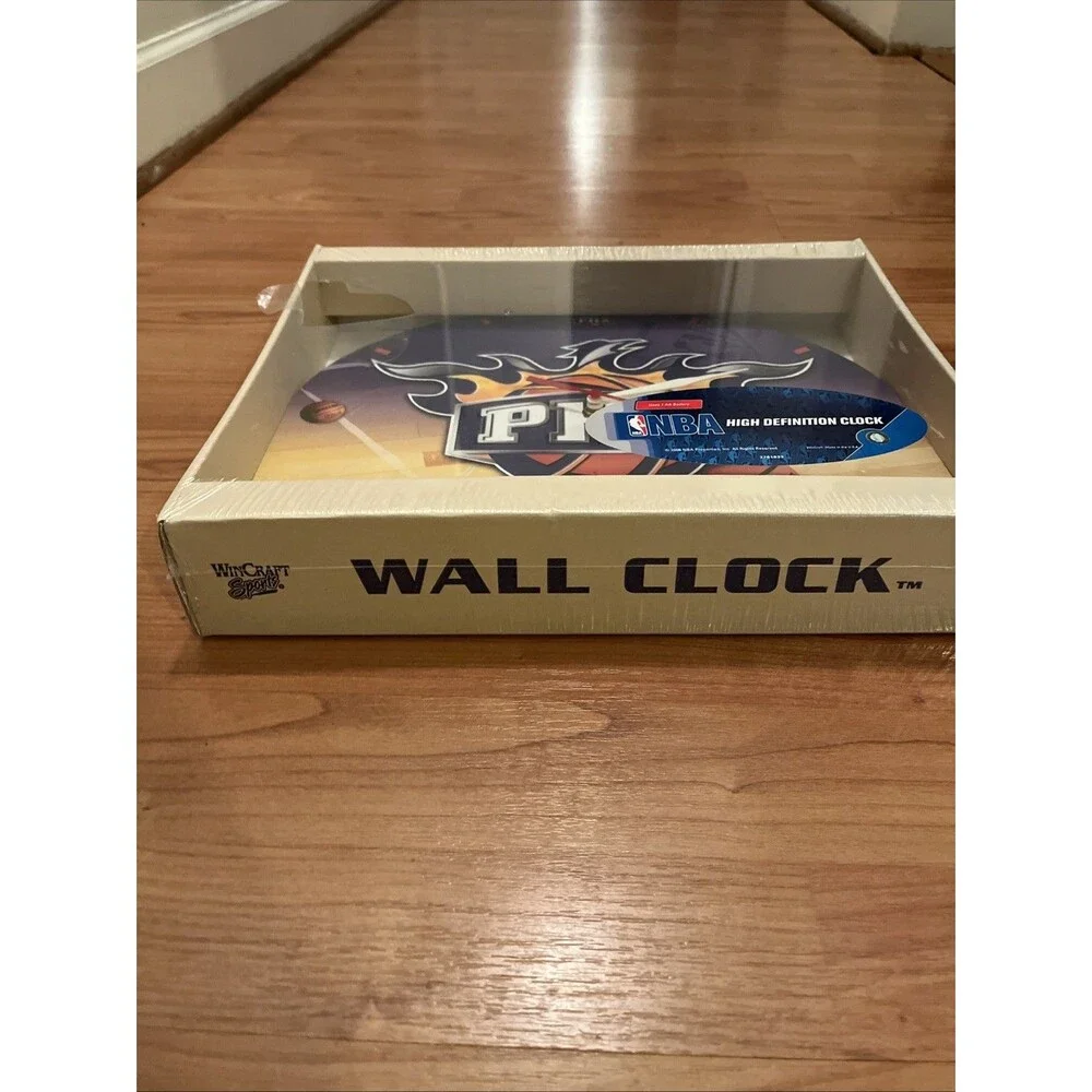 Phoenix PHX Suns Wall High Definition Wall Clock NBA WinCraft Multi-Color